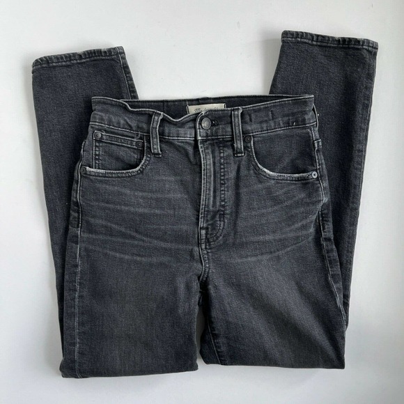 Madewell Women's The Perfect Vintage Straight Crop Jeans Size 25/0 - Picture 2 of 8